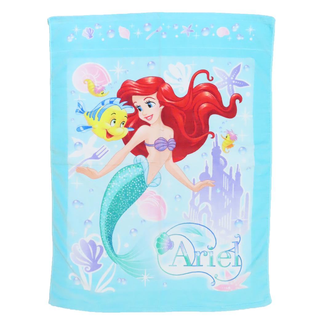 リトルマーメイド キッズタオルケット お昼寝ケット スパークリングシー ディズニープリンセス 丸眞 子供用夏用寝具 キッズタオル キャラクター グッズ シネマコレクション