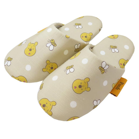 くまのプーさん スリッパ ルームシューズ ハチドット ディズニー 丸眞 かわいい 室内履き キャラクター グッズ シネマコレクション