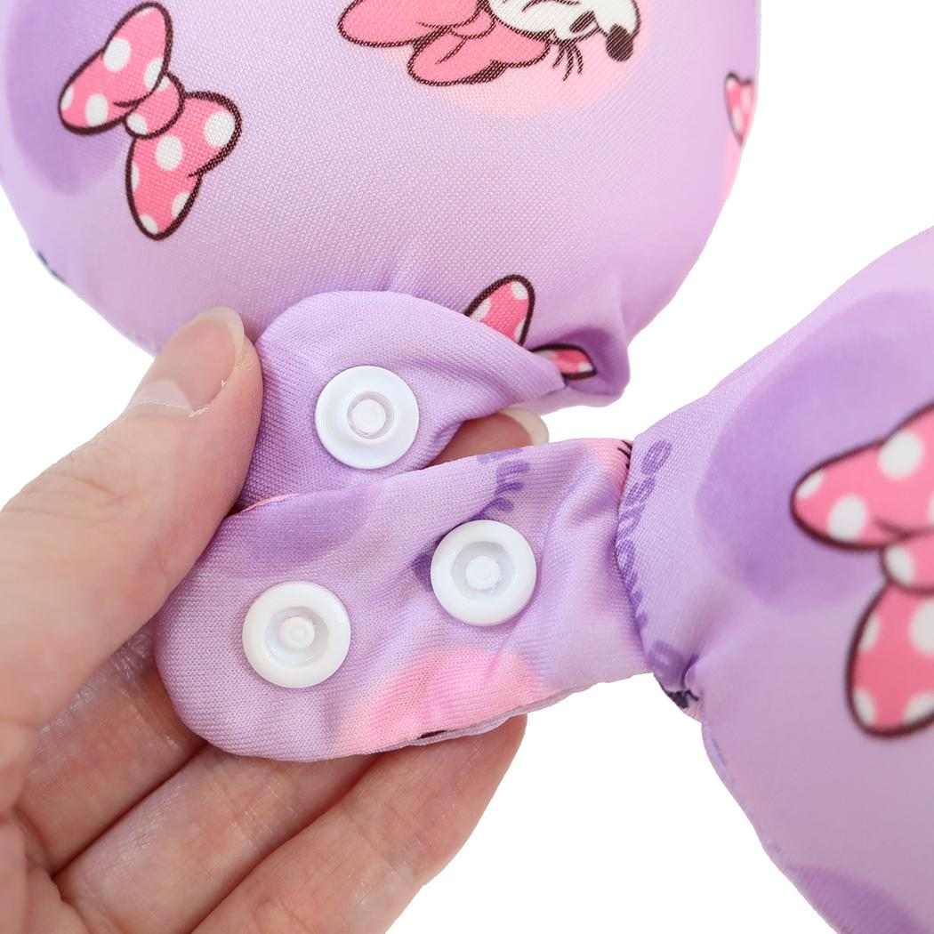 ミニーマウス トラベル まくら ネックピロー パステルポルカドット ディズニー