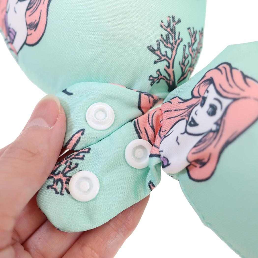 リトルマーメイド トラベル まくら ネックピロー グリーンマーメイド