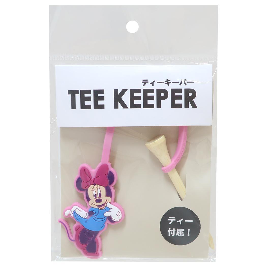 ミニーマウス ゴルフ用品 ティーキーパー スタンダードピンク ディズニー 丸眞 ゴルフ雑貨 キャラクター グッズ メール便可 シネマコレクション