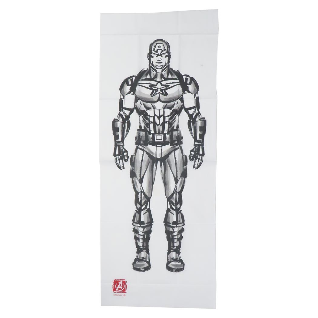 アイアンマン てぬぐい 手ぬぐい キャプテン アメリカ スタンド MARVEL 丸眞 日本製 手拭い キャラクター グッズ メール便可 シネマコレクション