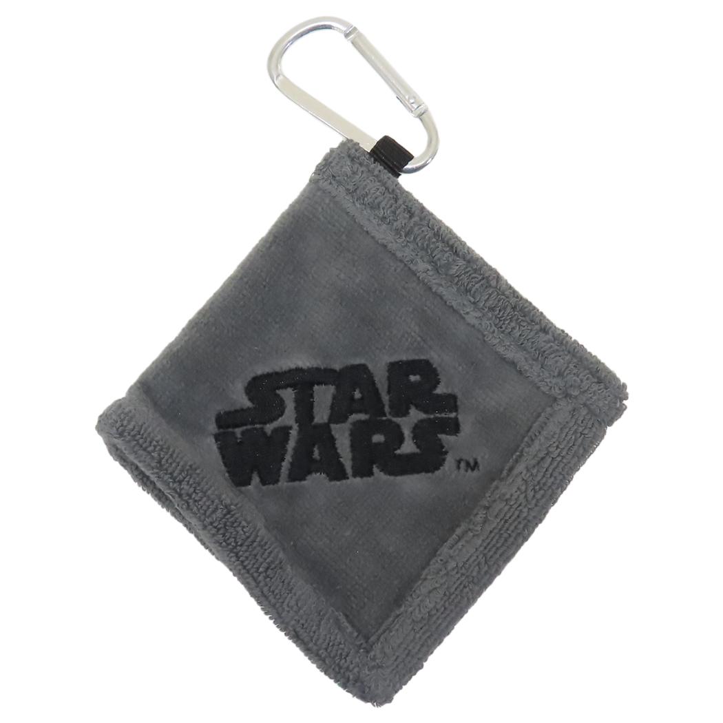 スターウォーズ ミニタオル クリーナータオルS ブラックスペース STAR WARS 丸眞 可愛い タオル 袋型 クリーナー ゴルフグッズ キャラクター グッズ メール便可 シネマコレクション