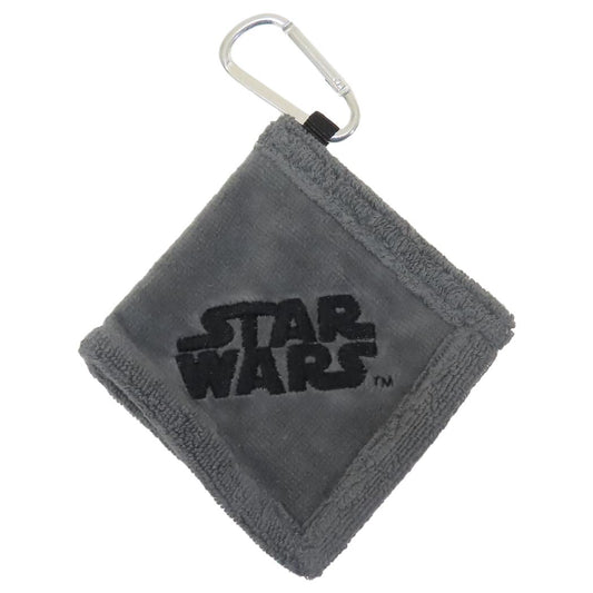 スターウォーズ ミニタオル クリーナータオルS ブラックスペース STAR WARS 丸眞 可愛い タオル 袋型 クリーナー ゴルフグッズ キャラクター グッズ メール便可 シネマコレクション