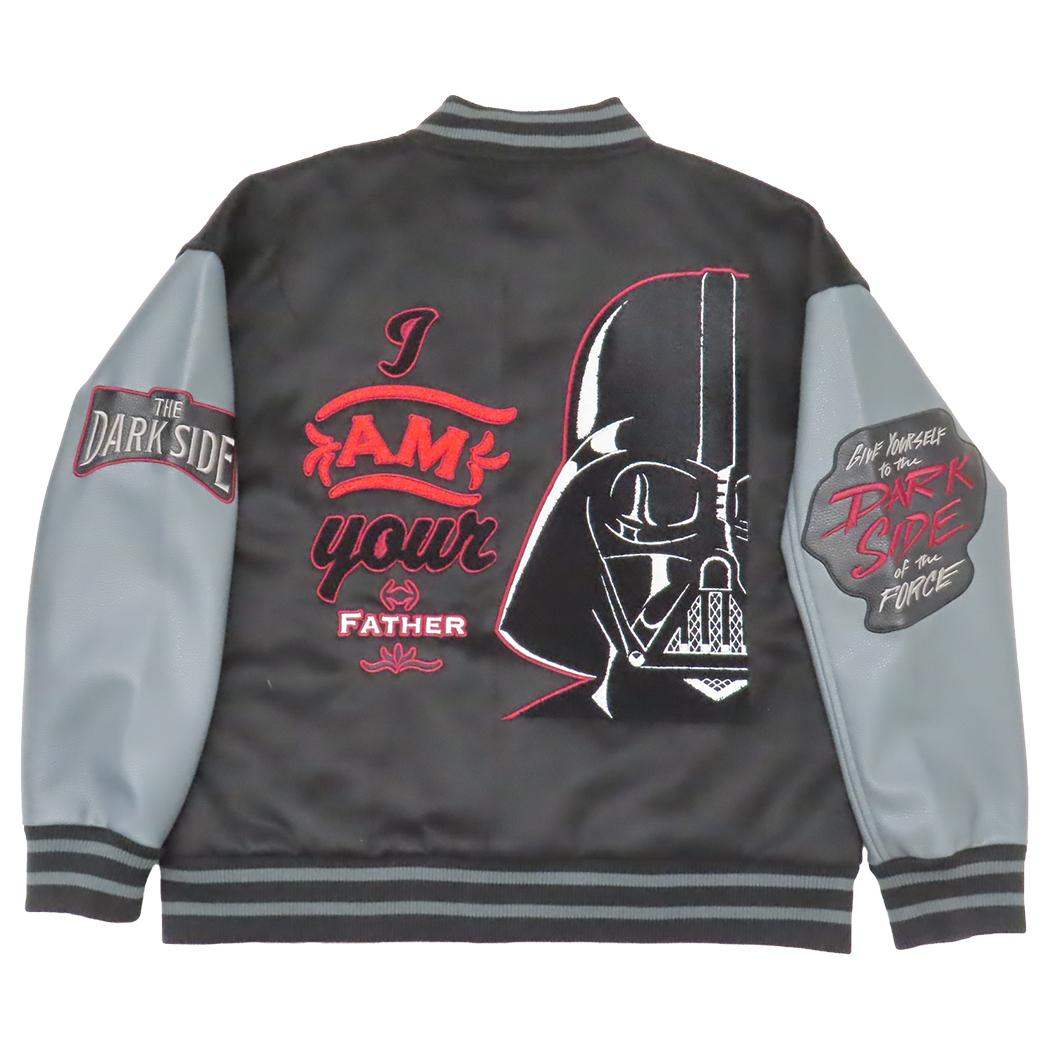 スタジャン アウター レディース スターウォーズ ダークサイドレッド L STAR WARS 丸眞 プレゼント スカジャン オーバーサイズ