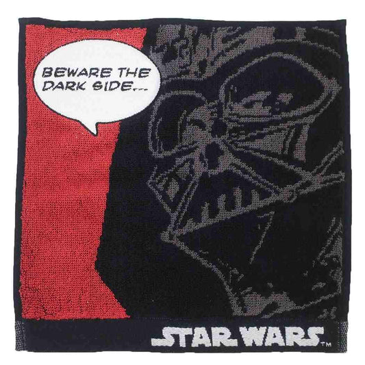 スターウォーズ ミニタオル パイルジャガードハンカチタオル コミック ダース ベイダー STAR WARS 丸眞 新生活雑貨 キャラクター グッズ メール便可 シネマコレクション