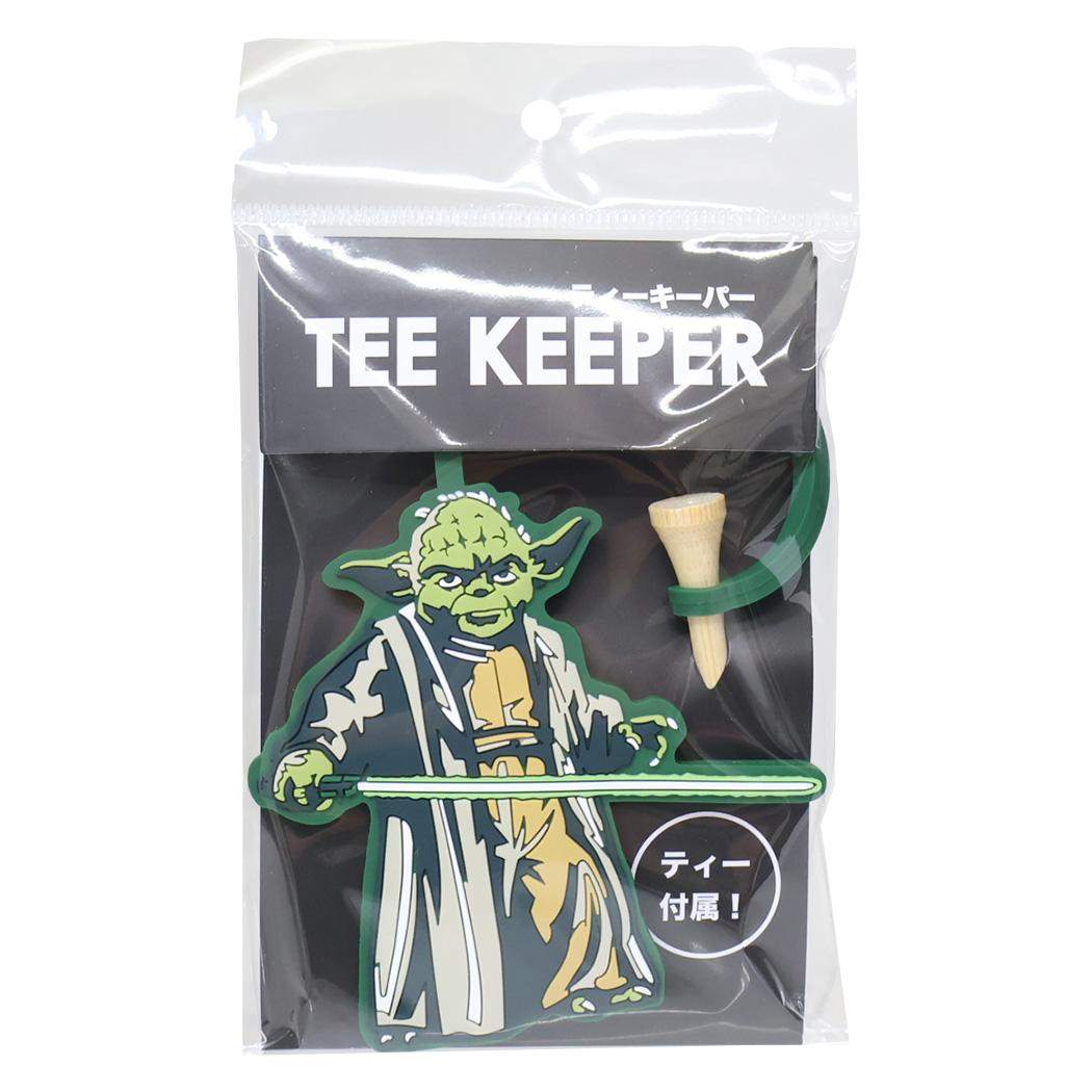 スターウォーズ ゴルフ用品 ティーキーパー ヨーダ キープ STAR WARS 丸眞 ゴルフ雑貨 キャラクター グッズ メール便可 シネマコレクション