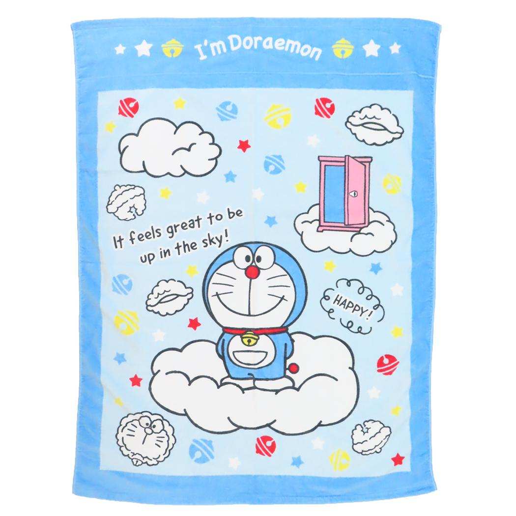アイムドラえもん キッズタオルケット お昼寝ケット ふわふわくも サンリオ 丸眞 子供用夏用寝具 キッズタオル アニメキャラクター グッズ シネマコレクション