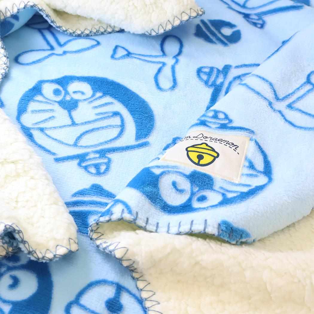 アイムドラえもん ひざ掛け毛布 オパール加工ブランケット ぽこぽこドラえもん サンリオ