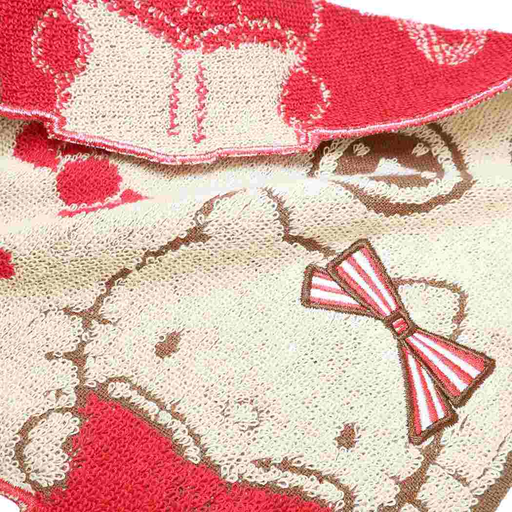 サンリオ タオル くまのがっこう × ハローキティ ミニタオル たのしいえほん Sanrio