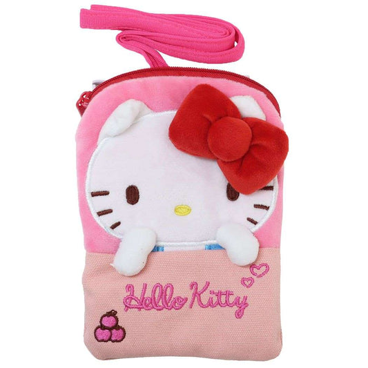 ハローキティクリップポケットマスコットポケットポーチひょこっとキティサンリオ丸眞子供用ポーチキッズポシェットキャラクターグッズシネマコレクション