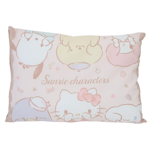 サンリオキャラクターズ 子供用まくら ジュニア枕 ちらっとキュートフレンズ サンリオ 丸眞 キッズ寝具 キャラクター グッズ シネマコレクション