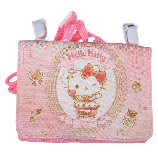 ハローキティ クリップポケット ポケットポーチ キラキラハローキティ サンリオ 丸眞 入園入学準備雑貨 キャラクター グッズ メール便可 シネマコレクション