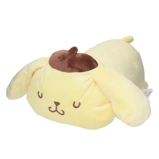ポムポムプリン クッション ダイカットクッション スリーププリン サンリオ 丸眞 インテリア キャラクター グッズ シネマコレクション