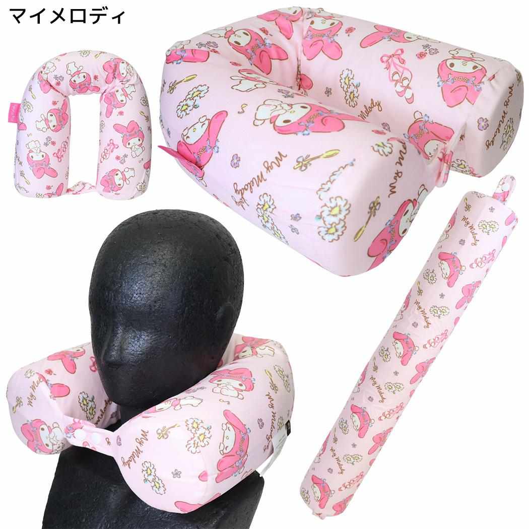 サンリオキャラクターズ ネックピロー トラベルピロー マイメロディ Sanrio