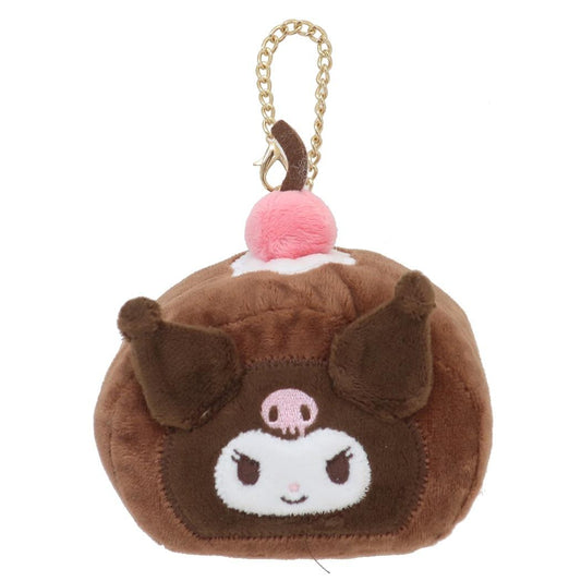 クロミ ミニポーチ ダイカットポーチ クロミロールケーキ サンリオ 丸眞 小物入れ キャラクター グッズ シネマコレクション