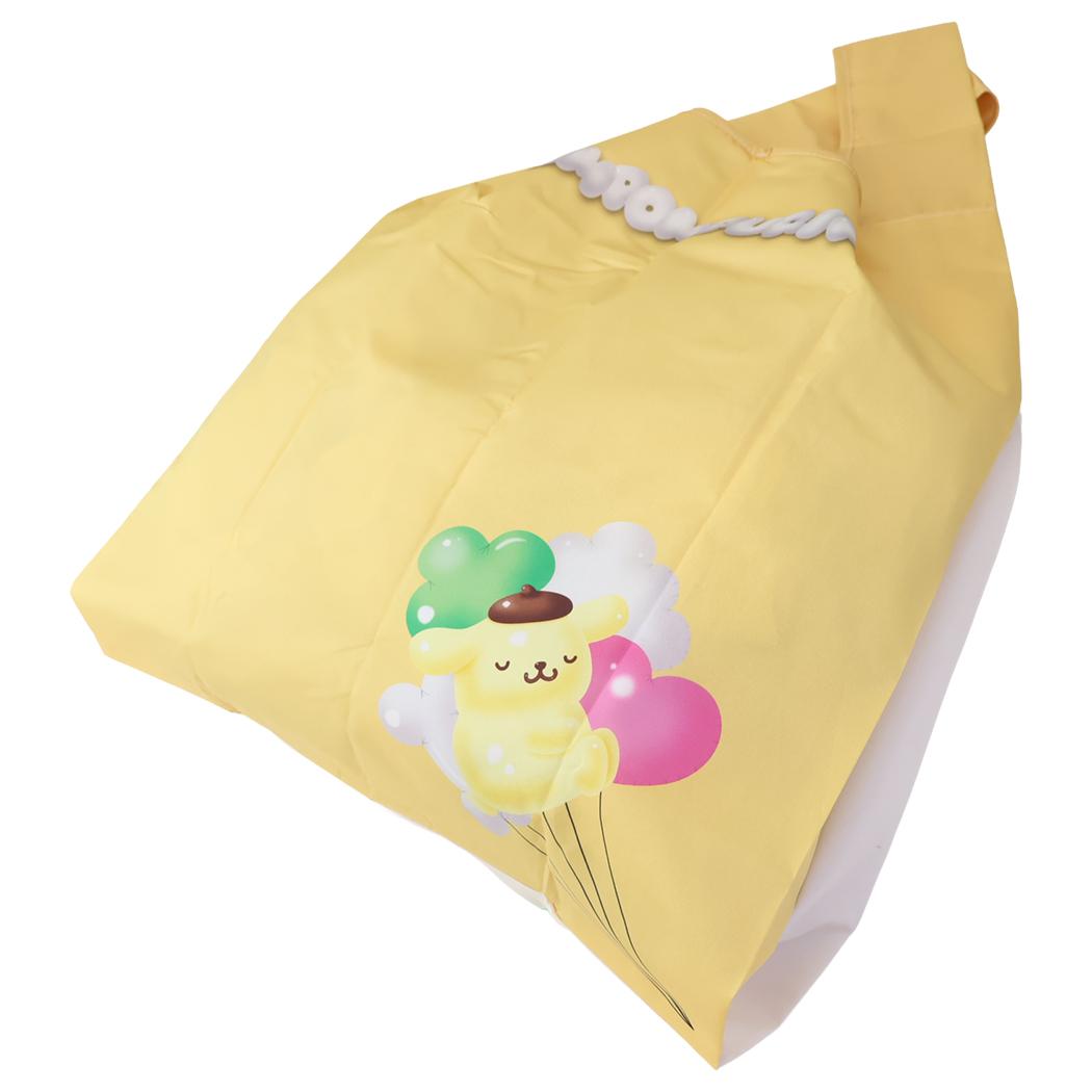 ポムポムプリン エコバッグ ショッピングバッグ ぷっくりバルーン サンリオ