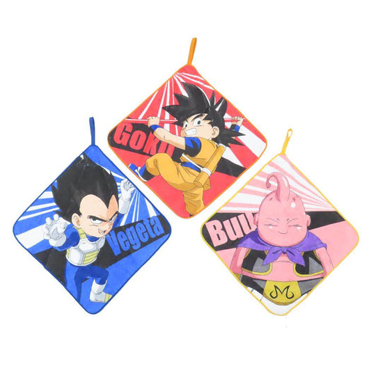 ドラゴンボールDAIMA ループタオル ストロングボーイ 3枚組 丸眞 入園入学準備雑貨 アニメキャラクター グッズ シネマコレクション