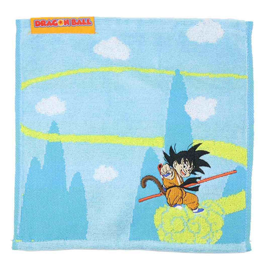 ドラゴンボール ミニタオル シャーリングハンカチタオル 筋斗雲にのって 丸眞 汗拭きタオル アニメキャラクター グッズ メール便可 シネマコレクション