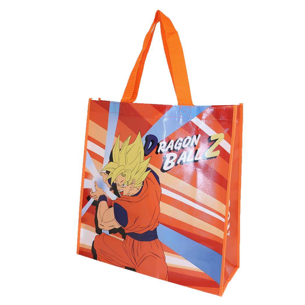 ドラゴンボールZ 手提げかばん 不織布バッグ パワフルライン超サイヤ人悟空 DRAGON BALL