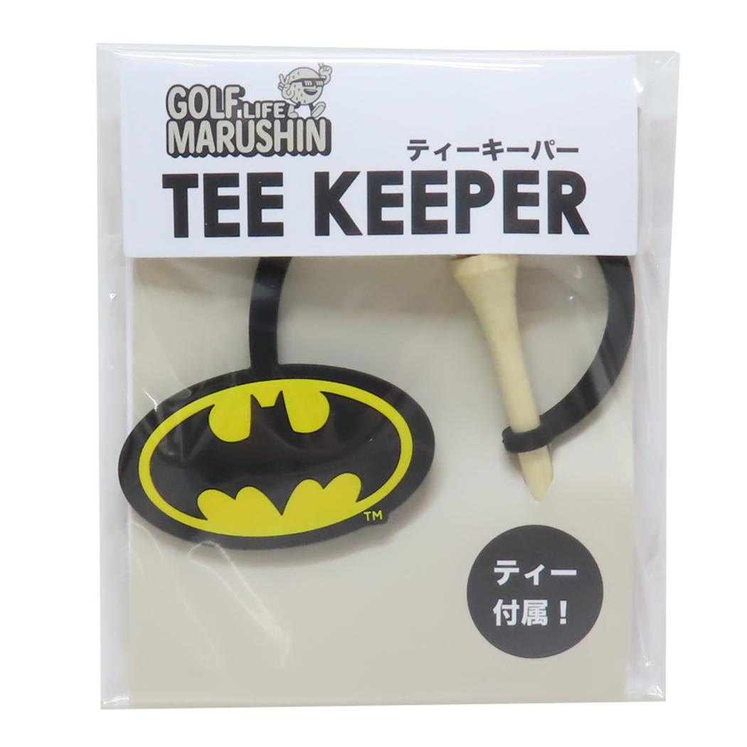 バットマン ゴルフ用品 ティーキーパー ブラック DCコミック 丸眞 ゴルフ雑貨 キャラクター グッズ メール便可 シネマコレクション