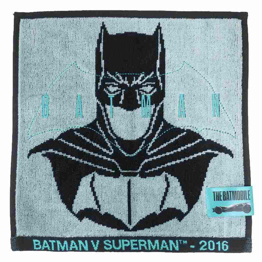 バットマン ミニタオル シャーリングハンカチタオル マスクロゴ2016 DCコミック 丸眞 汗拭きタオル キャラクター グッズ メール便可 シネマコレクション