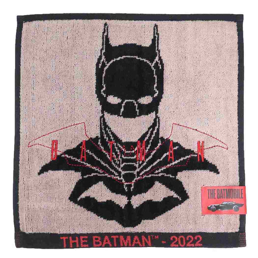 バットマン ミニタオル シャーリングハンカチタオル マスクロゴ2022 DCコミック 丸眞 汗拭きタオル キャラクター グッズ メール便可 シネマコレクション