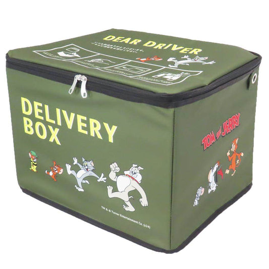 トムとジェリー 宅配BOX 宅配ボックス サイドバイフレンド ワーナーブラザース 丸眞 折りたたみ 鍵付き マンション 戸建て キャラクター グッズ シネマコレクション