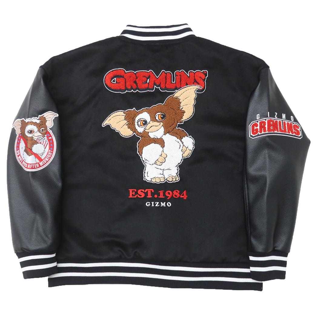 グレムリン アウター レディース スタジャン シンプルギズモ L 丸眞 プレゼント スカジャン オーバーサイズ キャラクター グッズ シネマコレクション