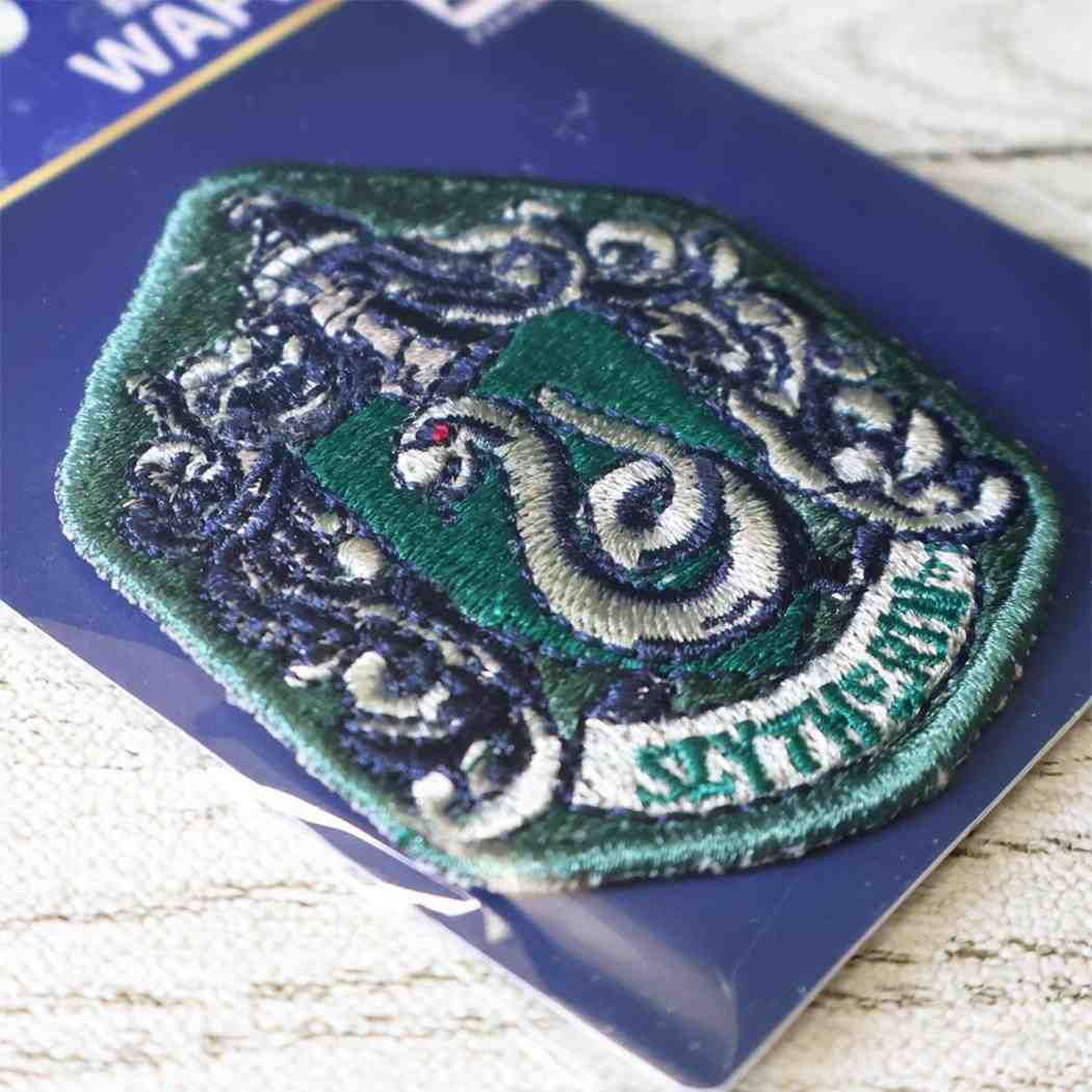 ハリーポッター ワッペン 刺繍ワッペン スリザリン パッチ ワーナーブラザース