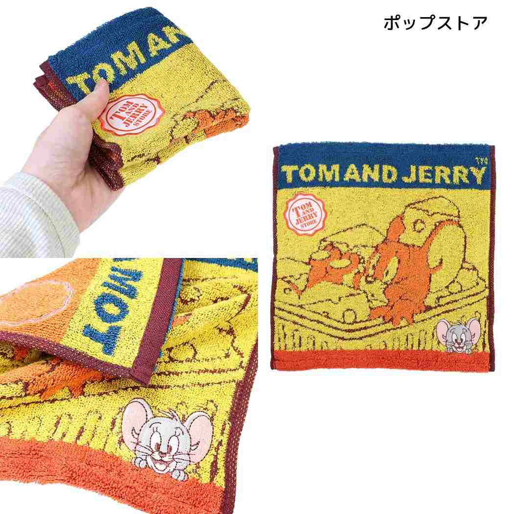 トムとジェリー ミニタオル タオルハンカチ ポップストア ワーナーブラザース