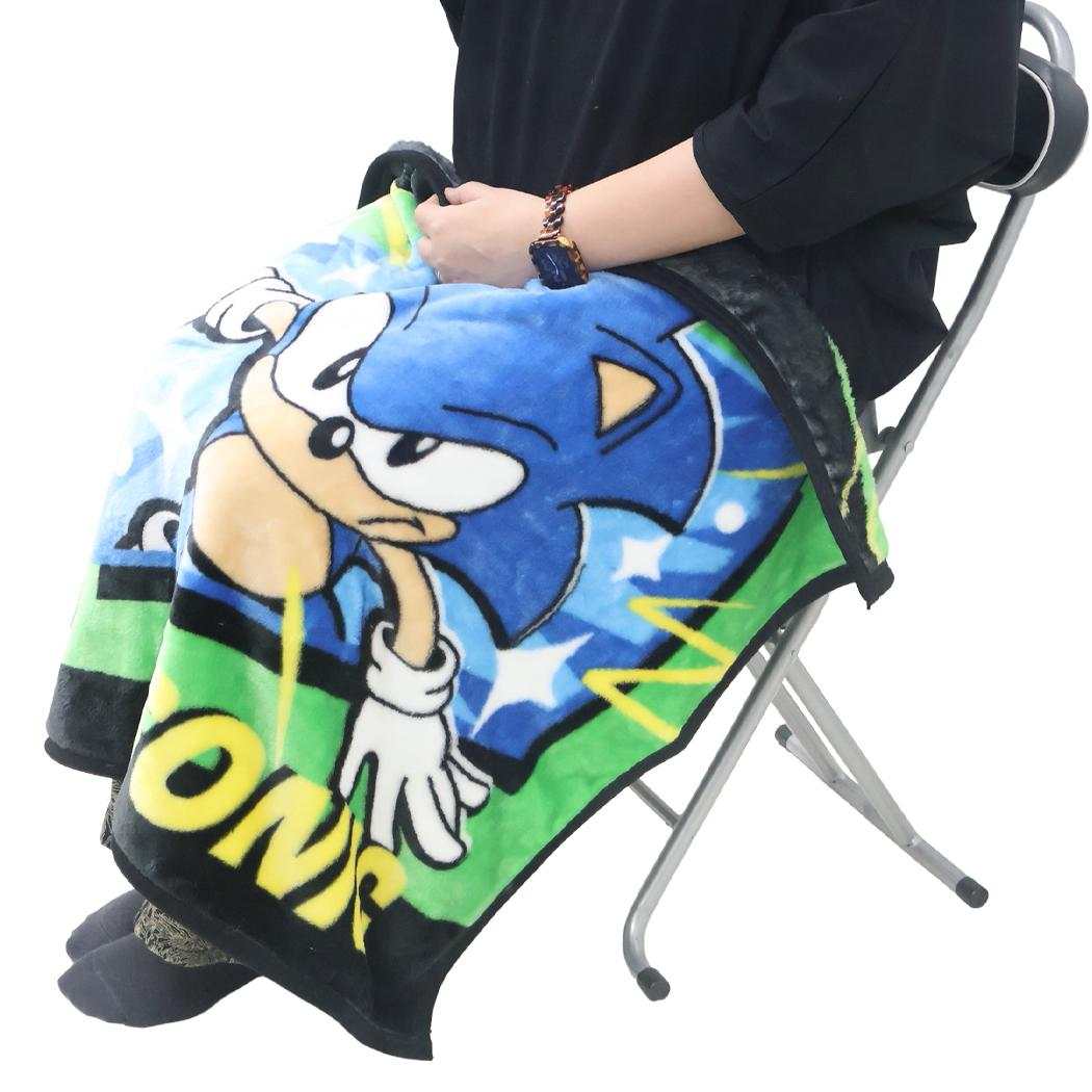ソニック ひざ掛け毛布 ブランケット シャイニングソニック