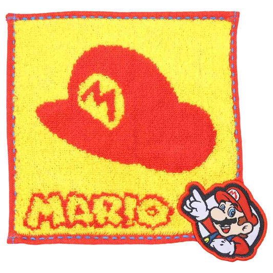 スーパーマリオ ミニミニタオル まめタオル マリオ 丸眞 抗菌防臭 プチタオル ミニハンカチ キャラクター グッズ メール便可 シネマコレクション