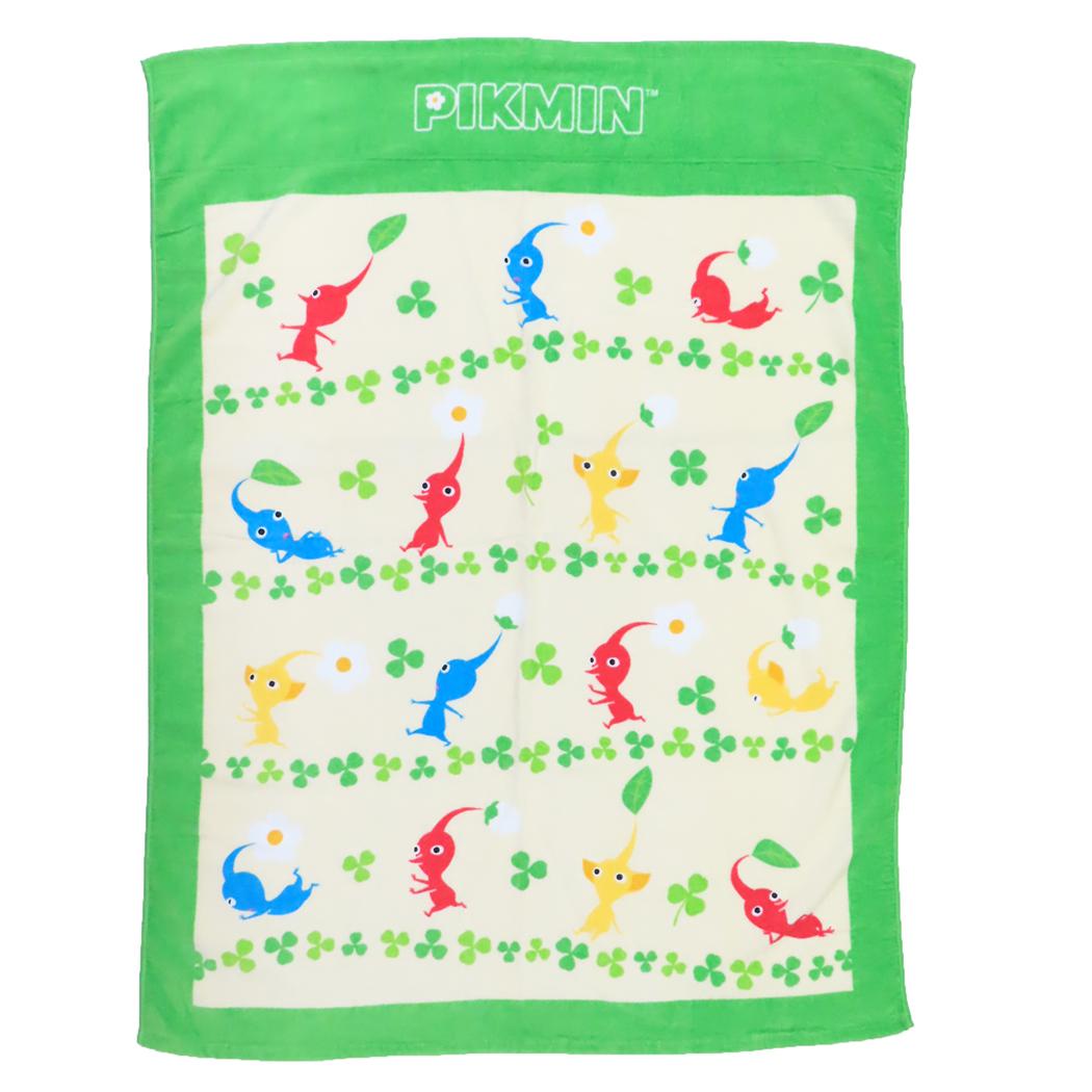 ピクミン キッズタオルケット お昼寝ケット ピクミンとおでかけ 丸眞 子供用夏用寝具 キッズタオル ゲームキャラクター グッズ シネマコレクション
