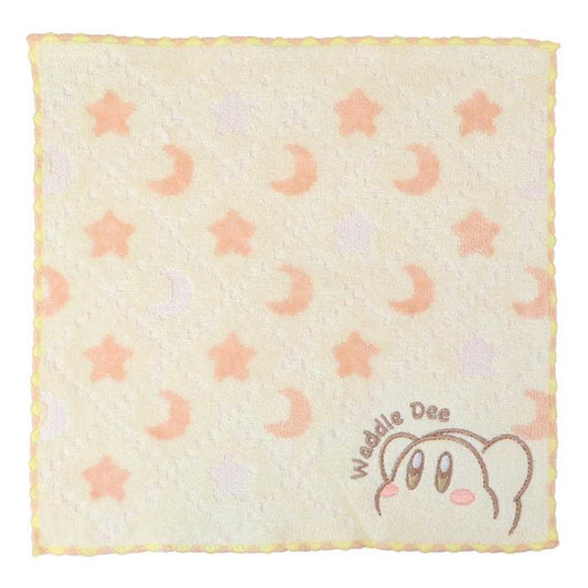 星のカービィ ミニタオル ハンカチタオル オーガニックコットン パステルワドルディ 丸眞 抗菌防臭 シャーリング マジックメロー 刺しゅう キャラクター グッズ メール便可 シネマコレクション