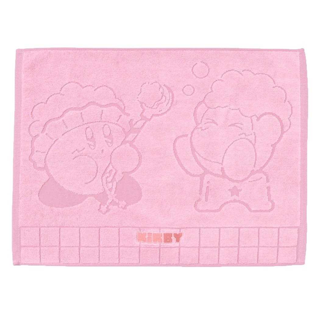 星のカービィ バス用品 パイルジャカード タオルバスマット のんびりバスタイム 丸眞 抗菌防臭 刺しゅう キャラクター グッズ メール便可 シネマコレクション