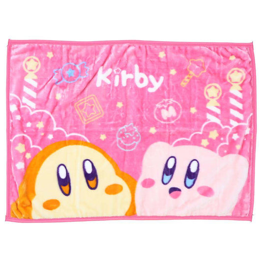 星のカービィ ひざ掛け毛布 ブランケット カービィとワドルディ
