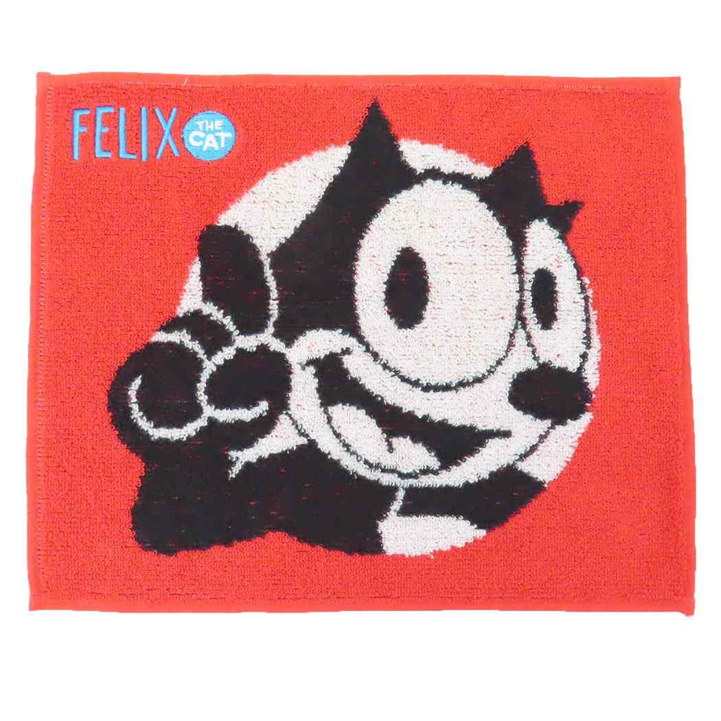 フィリックス ミニタオル ジャガードハンカチタオル キャットガム 丸眞 汗拭きタオル キャラクター グッズ メール便可 シネマコレクション