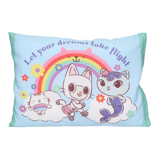 ギャビーのドールハウス 子供用枕 ジュニア枕 ドリームテイクフライト 丸眞 キッズ寝具 キャラクター グッズ シネマコレクション