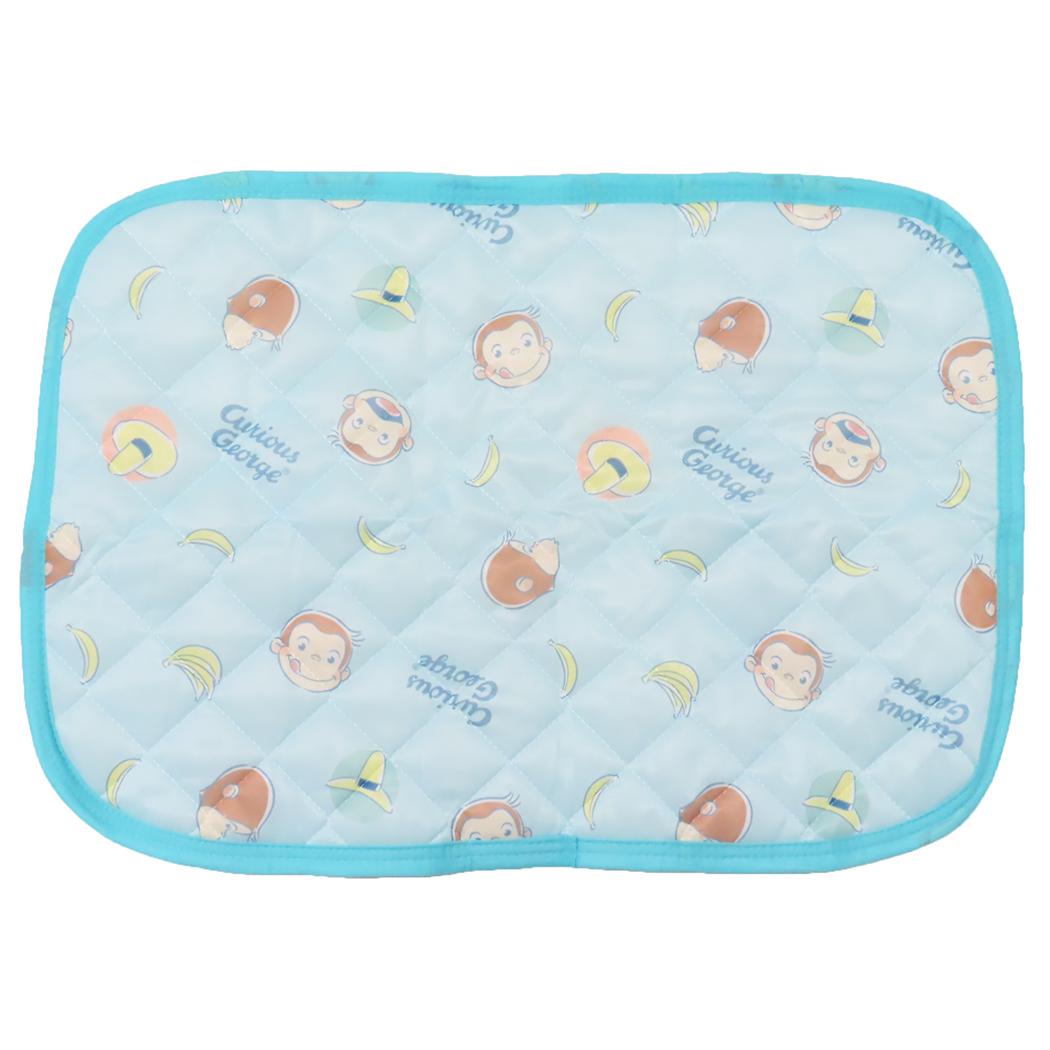 おさるのジョージ まくらカバー ひんやり枕パッド バナナスカイ 丸眞 接触冷感 サマー寝具 絵本キャラクター グッズ シネマコレクション