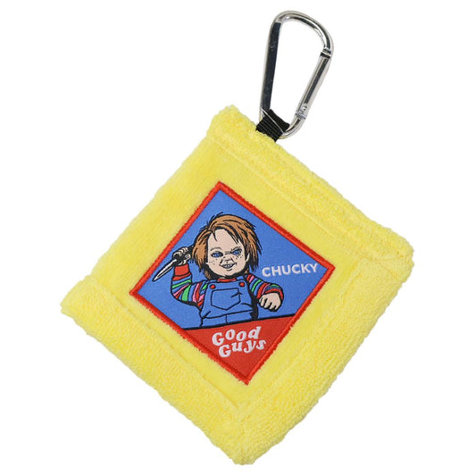 CHUCKY チャッキー ミニタオル クリーナータオルS クリーピーナイフ 丸眞 ゴルフ雑貨 映画キャラクター グッズ メール便可 シネマコレクション