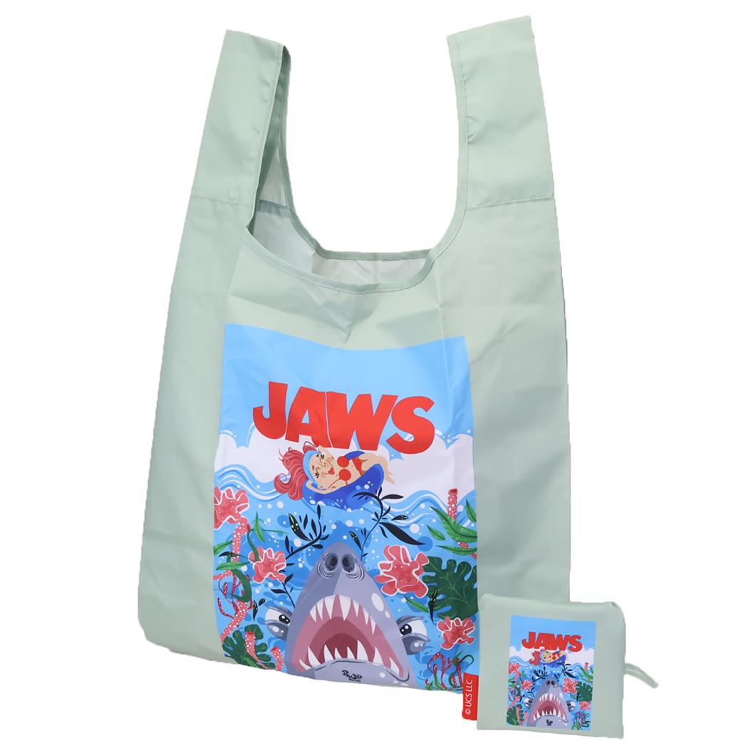 ジョーズ ショッピングバッグ エコバッグ グラフィックシャーク 丸眞 お買い物かばん 映画キャラクター グッズ メール便可 シネマコレクション