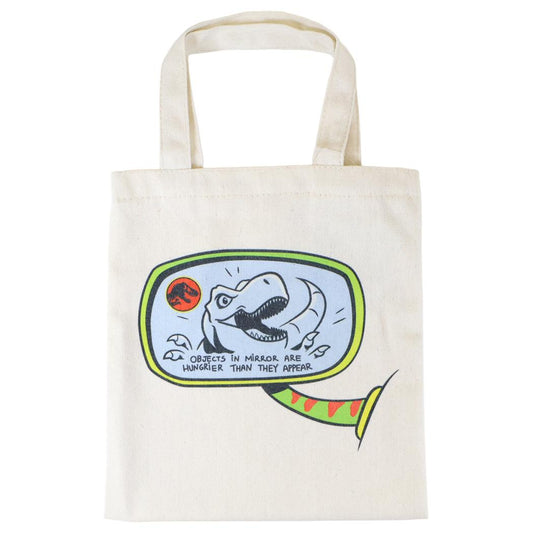 ジュラシックワールド 手提げかばん ミニトートバッグ ダイナソーミラー 恐竜