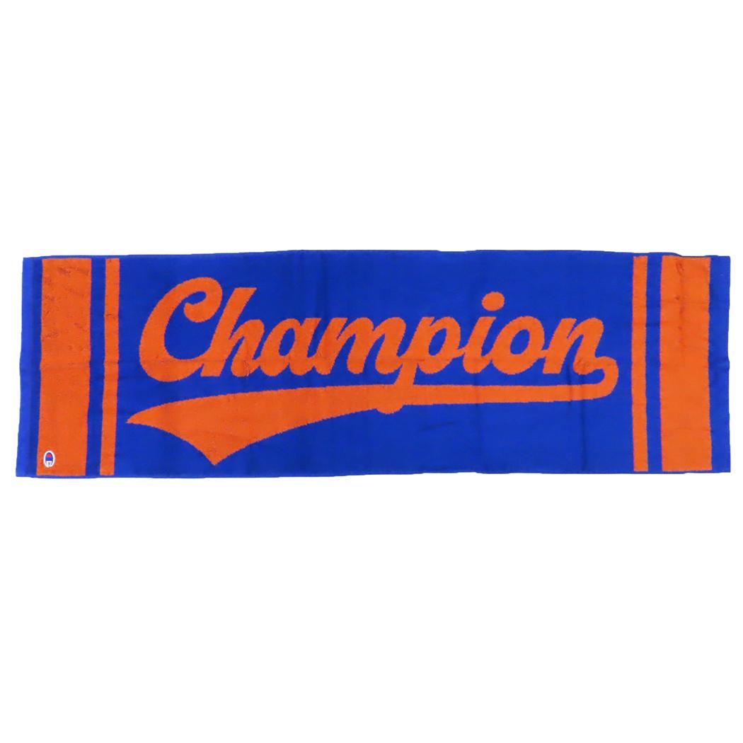 Champion スポーツタオル ミニバスタオル ビビッドロゴ BL 丸眞 プレゼント スポーツ グッズ シネマコレクション