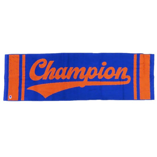 Champion スポーツタオル ミニバスタオル ビビッドロゴ BL 丸眞 プレゼント スポーツ グッズ シネマコレクション