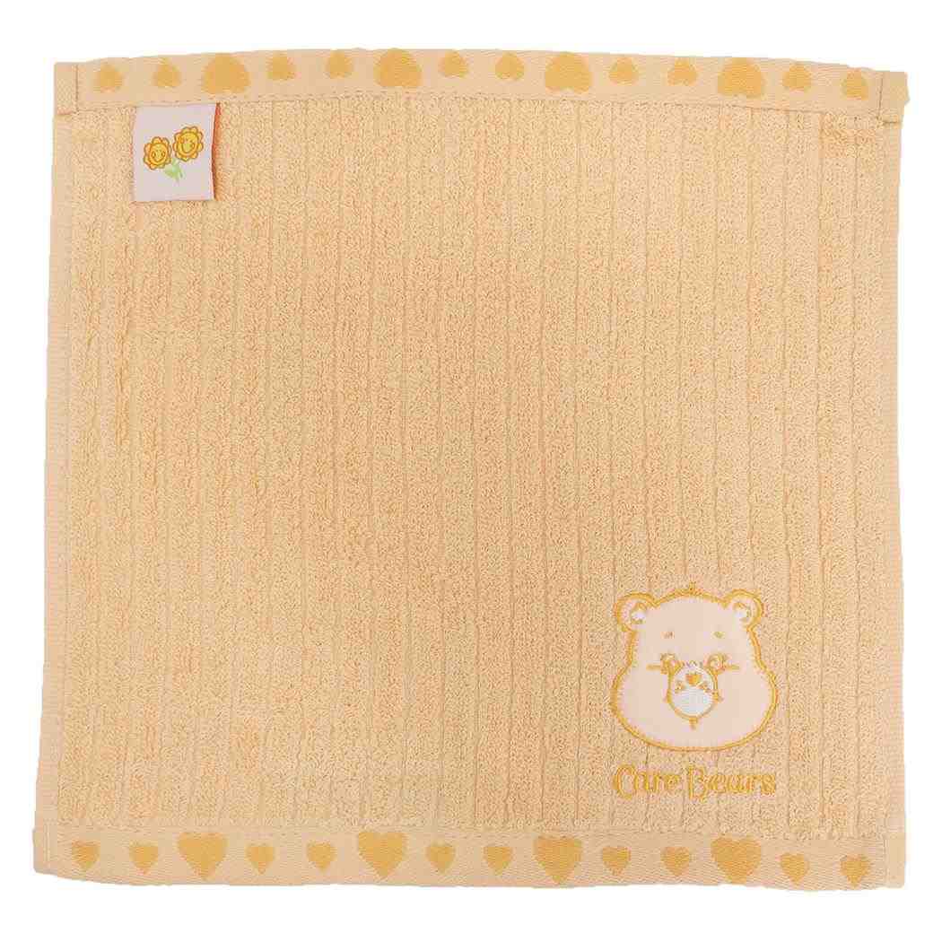 ケアベア ミニタオル ジャガードハンカチタオル フレンドベア CareBears 丸眞 汗拭きタオル キャラクター グッズ メール便可 シネマコレクション