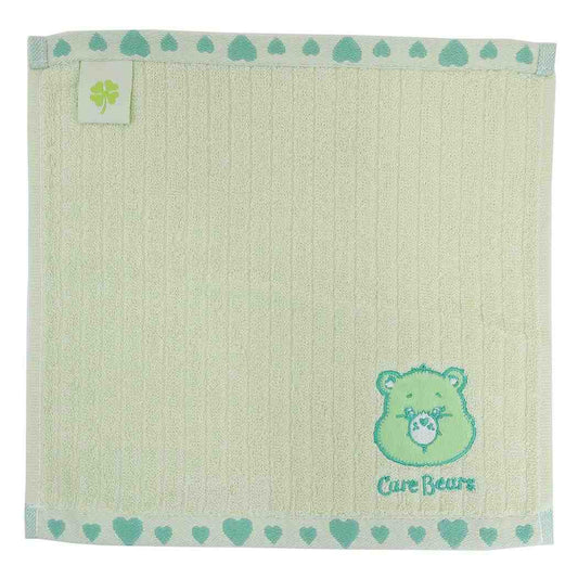 ケアベア ミニタオル ジャガードハンカチタオル グッドラックベア CareBears 丸眞 汗拭きタオル キャラクター グッズ メール便可 シネマコレクション