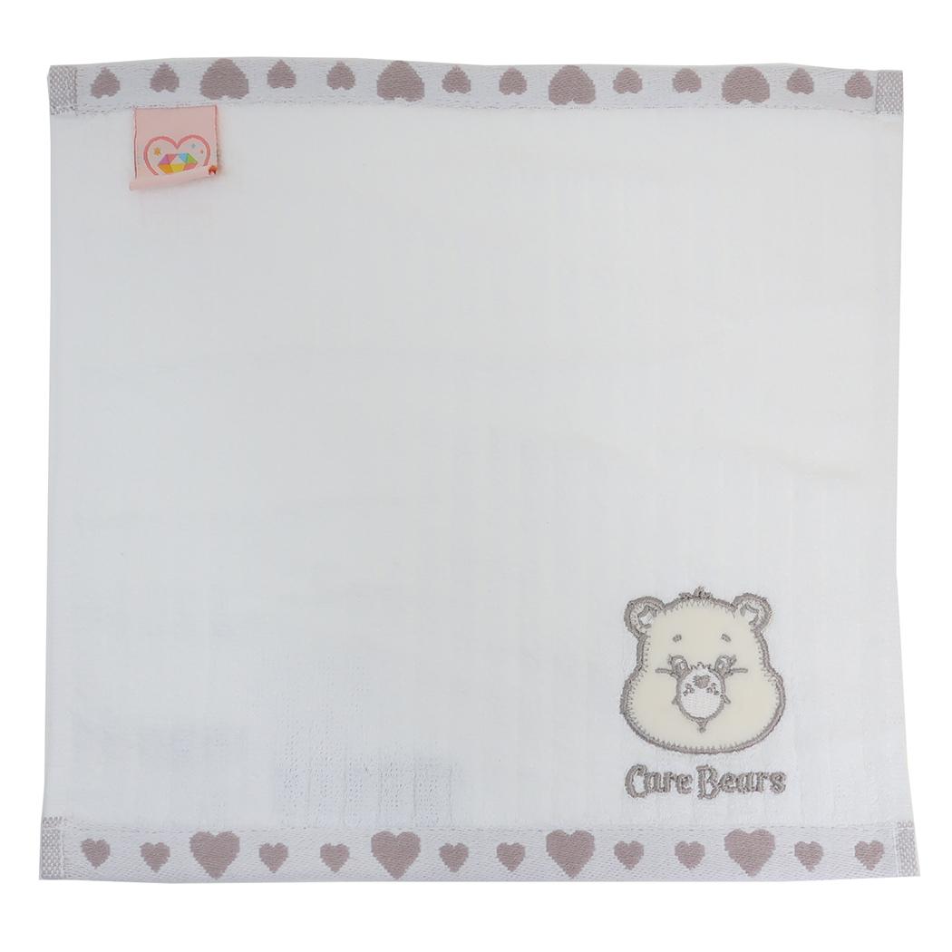 ケアベア ミニタオル ジャガードハンカチタオル スパークルハートベア CareBears 丸眞 汗拭きタオル キャラクター グッズ メール便可 シネマコレクション