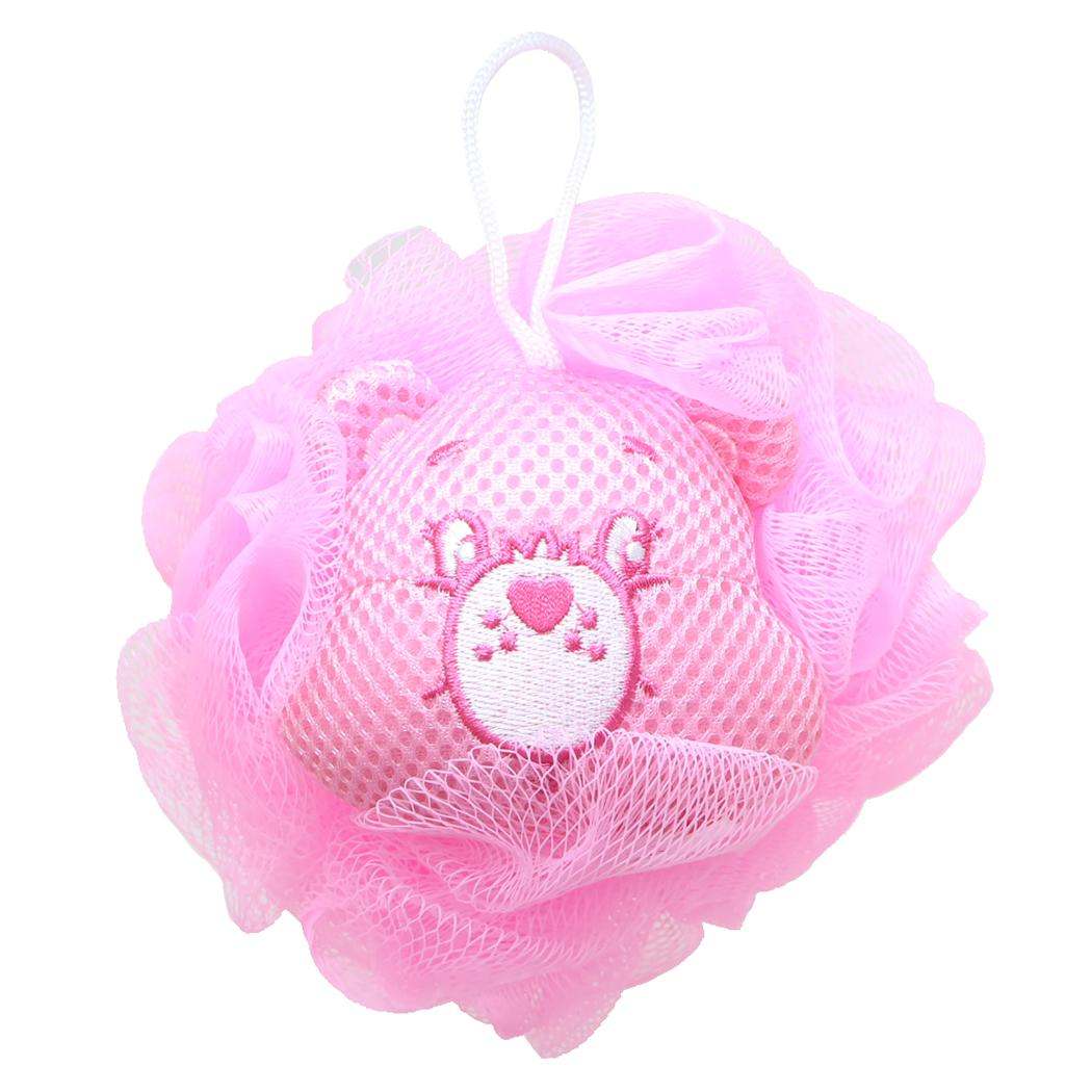 ケアベア ボディスポンジ 泡スポンジ ボール チアベア CareBears 丸眞 泡立てネット お風呂グッズ キャラクター グッズ シネマコレクション