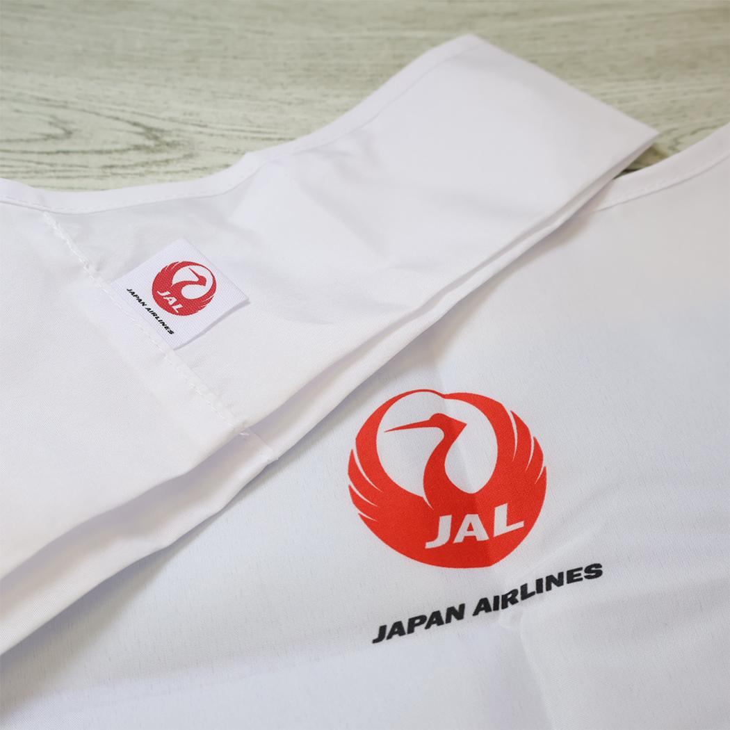 JAL エコバッグ 折りたたみショッピングバッグ トラベルエアポート
